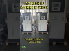 60KW/80KW/120KW/160KW pilha de carregamento DC integrada de dupla arma / pilha de carregamento de veículos elétricos