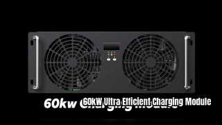 Módulo de carregamento isolado de ultra-alta eficiência de 60 kW