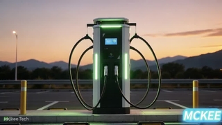 Carregador rápido DC EV com tela sensível ao toque de 10 polegadas