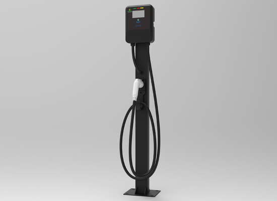 Estação de carregamento de veículos elétricos de corrente alternada de 21 kW Tipo 2 32A Padrão europeu Com cabo de 5 m