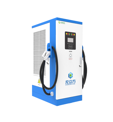 Bom preço. Estação pública de carregamento de veículos elétricos de 60 kW com pagamento por cartão de crédito on-line