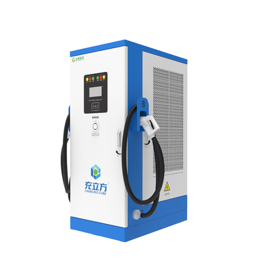 200-750V Carregador de veículos elétricos em pé 120KW Estações públicas de carregamento rápido de nível 3