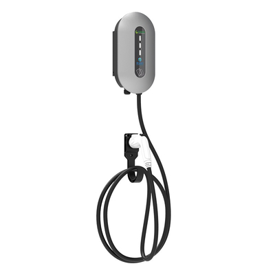 21KW 32A Commercial AC EV carregador de parede montado suporte de cartão de crédito