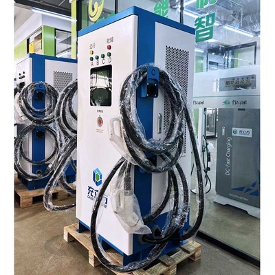 Bom preço. Estação de carregamento integrada de veículos elétricos de 160 kW com quatro armas de carregamento rápido on-line