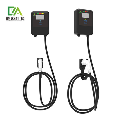 7KW Veículo Eléctrico Nível 2 Carregador de Casa Wallbox para Tipo 1 Tipo 2 GBT