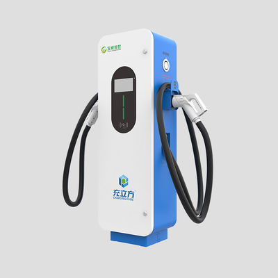 Estação de carregamento de veículos elétricos de corrente contínua rápida de 160 kW montada no chão