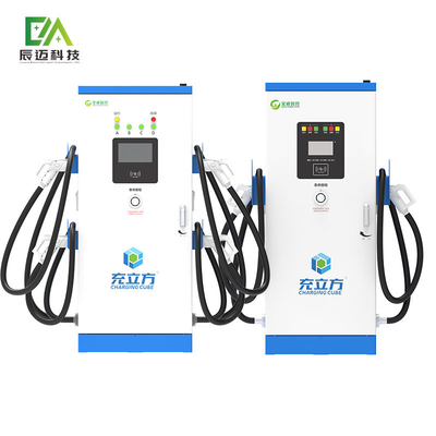 Estações de carregamento de veículos elétricos de nível 3 comerciais CCS2 GBT 120kw DC EV Bus Charger