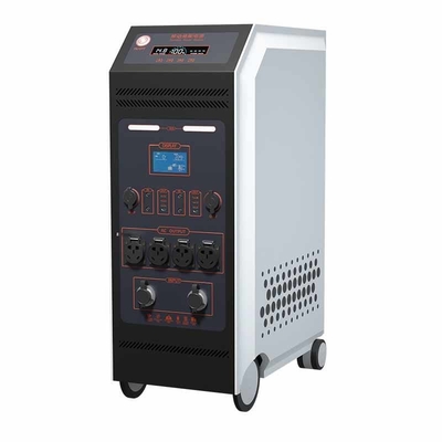 Alta Capacidade 6000Wh Carregador Móvel EV Fornecimento de Energia 220V Saída MPPT 3 Horas