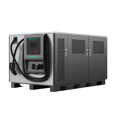 120kw CCS2 Carregador móvel de veículos elétricos 161kwh Bateria LiFePO4 de alta capacidade Dentro