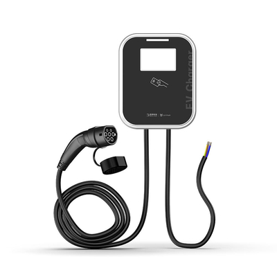 IEC 62196 Nível 2 Carregador de veículos eléctricos montado no chão de 11 kW Carregador doméstico de alta eficiência