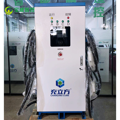 Bom preço. 120KW/160KW Estação integrada de carregamento de veículos elétricos de múltiplos canhões / quatro canhões DC on-line
