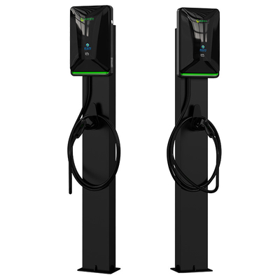 Bom preço. 7KW 11KW 21KW Tipo de coluna preta Piso em pé do veículo elétrico on-line