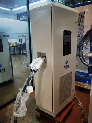 Nova estação de carregamento de veículos elétricos de arma única integrada para piso comercial / doméstico