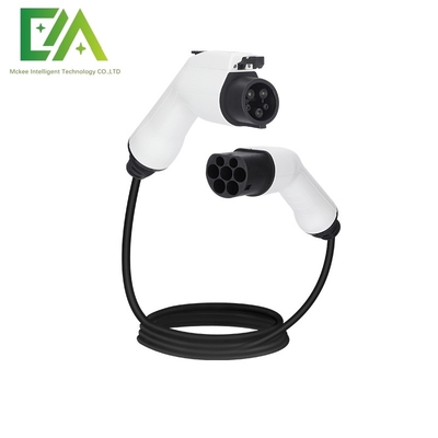 Tipo 2 16A / 250V Plug de carregamento Pilha de carregamento de arma dupla Carregador de cabeça de arma Carregador de carro em exterior Pilha de carregamento AC de alta potência