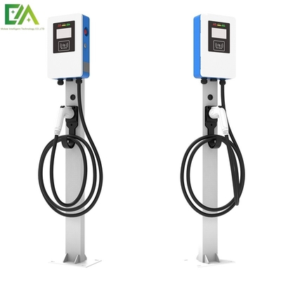 Tipo 1 Tipo 2 7KW 11KW 21KW Coluna azul e branca / Tipo de piso Arma única Veículo elétrico Estaca de carregamento AC