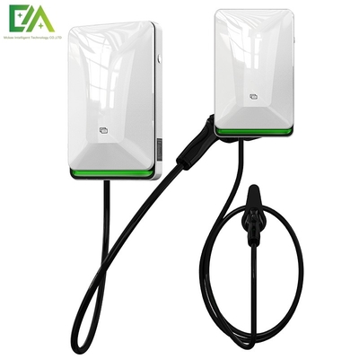 7KW 11KW 22KW Pearl White Veículo elétrico montado na parede Single Gun AC Carregador / Carregador móvel