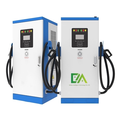 Estação de carregamento de veículos elétricos de nova energia comercial de 120 kW DC rápido Estação de carregamento de veículos elétricos de DC dupla pistola Evse CCS2/GBT Estação de carregamento de veículos elétricos com OCPP