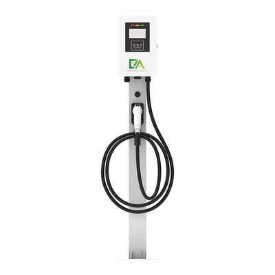 Home 7KW 11KW 22KW 32A Tipo de coluna branca Single Gun Veículo elétrico AC Carregamento