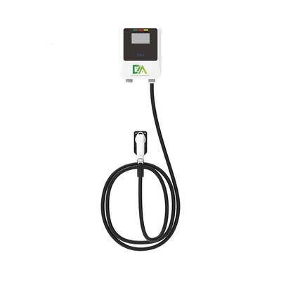 Bom preço. Casa 7KW 11KW 22KW 32A Carro Elétrico Branco Montado na Parede Carregador AC de Arma Única on-line