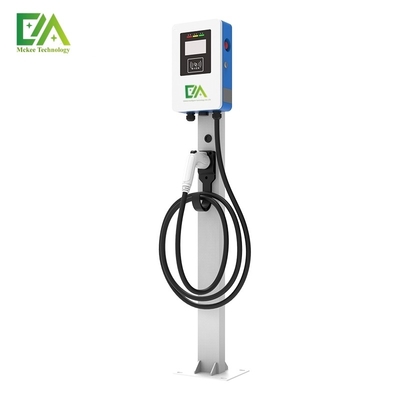 Bom preço. Casa comercial azul e branco 7KW / 11KW / 22KW Single-Gun AC Charging Stack/Electric Vehicle Charging Stack on-line
