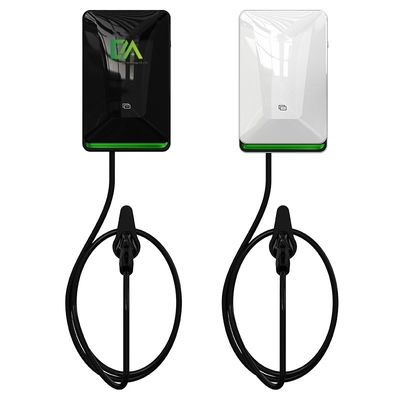 Smart Home EV Charger 7KW 11kW 22KW Tipo 1 Tipo 2 Socket 5m Cable EV Charger Station para carregamento de veículos elétricos