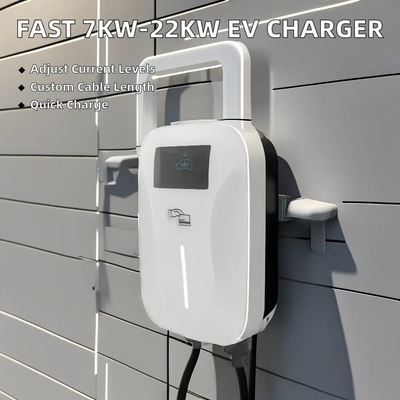 Bom preço. 7KW 11KW 22KW Carregador de carro GBT Tipo 1 Tipo 2 AC 220V 380V Wall-mounted Wallbox Carro Elétrico Casa Ev carregador rápido on-line