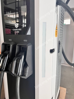Nova estação de carregamento rápido de 60KW a 240KW EV DC Piso de 7 polegadas de tela DC Carregador de veículos elétricos pilha de carregamento IP54