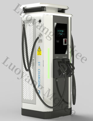 Bom preço. Carregador de veículos elétricos de corrente contínua 60kW pilha de carregamento rápido equipado com ecrã LCD fornecendo soluções de carregamento rápido de veículos elétricos on-line