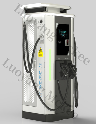 DC 120kW CCS2 Two-Gun EV Charger Station Função RFID montada no chão 400V Voltagem de entrada Classe IP54 Chademo Disponível