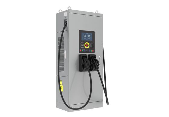 Bom preço. Estação de carregamento de veículos elétricos de uso duplo residencial e comercial de 80 kW on-line