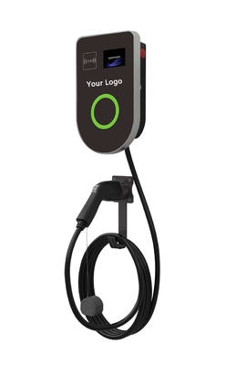 Fabricante 7kW Smart AC Charger Carregamento rápido e seguro e compacto de veículos elétricos para casa e negócios