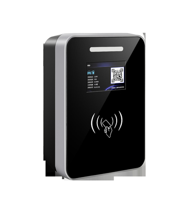 IP54 Tipo 2 7KW 32A Estação de carregamento de veículos elétricos Caixa de parede UE Estação de carregamento de veículos elétricos AC com cartão RFID