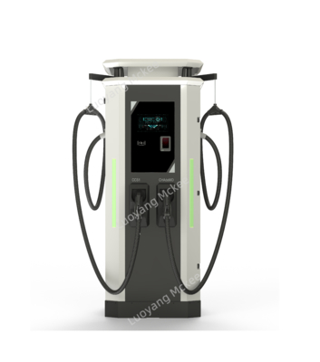60KW/80KW/120KW/160KW pilha de carregamento DC integrada de dupla arma / pilha de carregamento de veículos elétricos