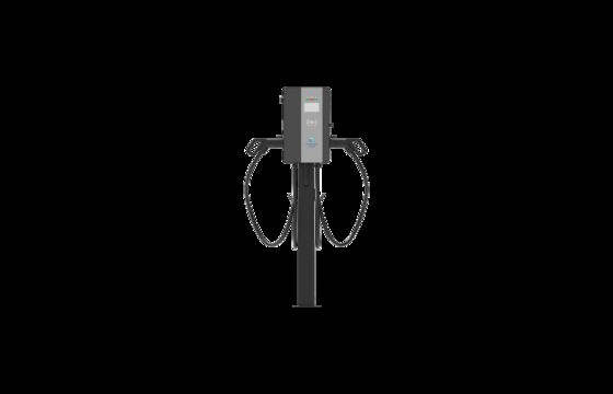 Bom preço. Carregador de veículos elétricos de corrente alternada montado na parede de 11*2 kW com ecrã a cores de 4,3 polegadas para veículos elétricos de tipo 1 on-line