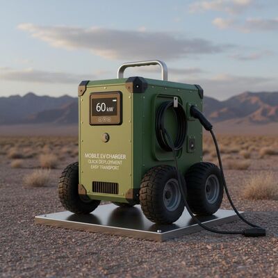 Bom preço. Carregador EV Móvel de 60kW com Proteção IP54 e Capacidade de 26kWh para Carregamento Portátil de Emergência de Veículos Elétricos on-line