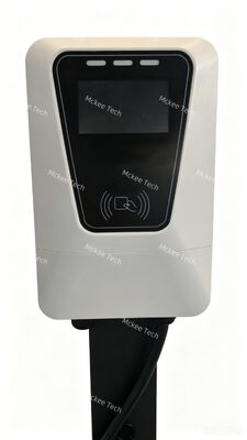 carregador ereto 32A da C.A. EV do assoalho 7kW operação do faturamento do cartão QR do tela táctil de 4,3 polegadas