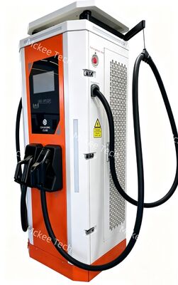 Bom preço. Carregador de 120kW com tela sensível ao toque grande, estrutura durável, ideal para estações de carregamento comerciais de vários cenários on-line