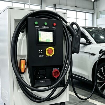 Bom preço. Estação de Carregamento Móvel de Energia de Múltiplos Protocolos 65kWh 80kW CCS1 CCS2 CHAdeMO GBT Carregador Portátil Compatível com Tesla On-line