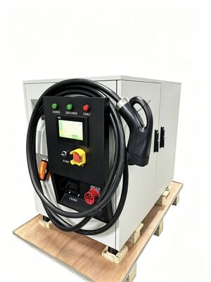 Sistema portátil de armazenamento de energia de 65 kWh, carregador móvel DC EV de 60 kW | IP54 protegido