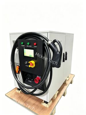 Potência Estação de carregamento móvel de veículos elétricos de 60 kW, carregador portátil de armazenamento de energia de 65 kWh com proteção IP55