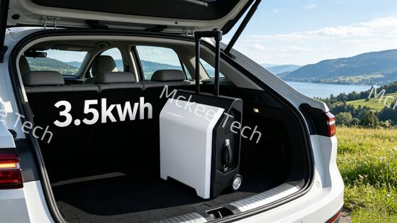 Bom preço. Estação de Energia Móvel de Armazenamento de Energia com Carrinho de 3500W 3.5kWh 7000W de Pico 51.2V LFP 186-236V Entrada AC Estação de Energia Off-Grid para Carregamento de Emergência de Veículos Elétricos Uso em Frota Comercial On-line