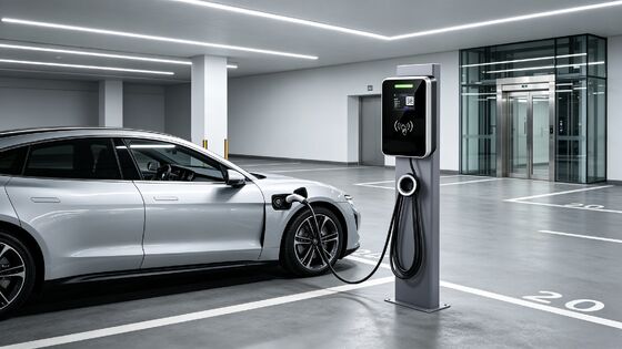 Bom preço. Unidade de Carregamento de Veículos Elétricos AC Residencial Comercial com Estrutura Tipo Coluna Montada na Parede Tipo 1 22kw 32A 380V IP54 UL94 V0 Carregador com Tela LCD de 5,64 polegadas On-line