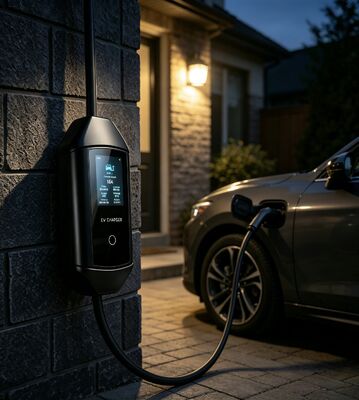 Bom preço. Carregador Veicular Portátil de Alta Segurança McKee Q2 AC Tipo 1 3.84kW para Carregamento Residencial e Externo Corrente Ajustável de 6A a 16A Tensão de Operação de 85V a 265V Tela LCD de 3.67 Polegadas IP54 UL94 V0 On-line