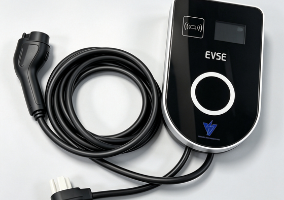 Bom preço. Carregador de veículos elétricos da série CLF-AC 7-22KW, montado na parede e em piso, para projetos de engenharia On-line