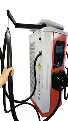 Bom preço. CLF‐DC‐320 White Dew Series DC EV Fast Charger 320KW Resistente a Spray de Sal Tipo2 Conector 3Fase AC380V IP54 Ar Refrigerado OCPP1.6J 10 polegadas Touch Screen 5m Cable On-line