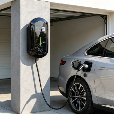 Bom preço. R8 Residencial Commercial EV Carregador NACS Tesla Compatível Anti Salt Spray Mural montado Tipo de pilar Estação de carregamento AC 11,5kw 48A 85V a 265V IP54 5,64 polegadas LCD Display On-line