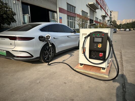 Bom preço. Banco de energia de armazenamento de energia móvel Carregador DC 80kWH 85kW Frigorífico líquido IP54 7 polegadas Touch Screen 7m Cable CCS1 CCS2 CHAdeMO GBT Tesla Carregador On-line